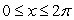 Find the points of intersection of the graphs of   and   for   .