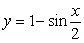 Find the points of intersection of the graphs of   and   for   .