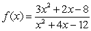 Find all vertical and horizontal asymptotes for the function   .