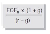 Identify the following formula.   A) CAPM B) DCF C) PGM D) EEM