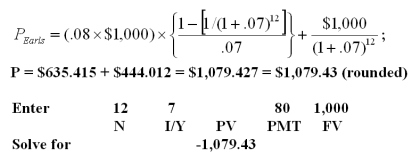 <strong>Jackson Central has a 6-year,8% annual coupon bond with a $1,000 par value.Earls Enterprises has a 12-year,8% annual coupon bond with a $1,000 par value.Both bonds currently have a yield to maturity of 6%.Which of the following statements are correct if the market yield increases to 7%?</strong> A)Both bonds would decrease in value by 4.61%. B)The Earls bond will increase in value by $88.25. C)The Jackson bond will increase in value by 4.61%. D)The Earls bond will decrease in value by 7.56%. E)The Earls bond will decrease in value by $50.68.         <div style=padding-top: 35px> 