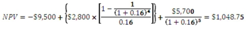   -You are considering two mutually exclusive projects with the following cash flows.Which project(s) should you accept if the discount rate is 8.5 percent? What if the discount rate is 13 percent?   A)  accept project A as it always has the higher NPV B)  accept project B as it always has the higher NPV C)  accept A at 8.5 percent and B at 13 percent D)  accept B at 8.5 percent and A at 13 percent E)  accept B at 8.5 percent and neither at 13 percent