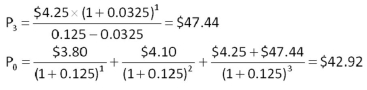   -Langley Enterprises pays a constant dividend of $0.85 a share.The company announced today that it will continue to pay the dividend for another 2 years after which time all dividends will cease.What is one share of this stock worth today if the required rate of return is 16.5 percent? A)  $0.92 B)  $1.36 C)  $2.04 D)  $2.09 E)  $2.20