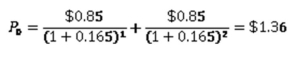  -Yesteryear Productions pays no dividend at the present time.The company plans to start paying an annual dividend in the amount of $0.40 a share for two years commencing four years from today.After that time,the company plans on paying a constant $0.75 a share annual dividend indefinitely.How much are you willing to pay to buy a share of this stock today if your required return is 11.6 percent? A)  $3.78 B)  $4.22 C)  $4.37 D)  $4.71 E)  $4.98