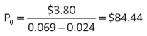   -Suppose you know a company's stock currently sells for $85 per share and the required return on the stock is 10 percent.You also know that the total return on the stock is evenly divided between a capital gains yield and a dividend yield.What is the current dividend if it's the company's policy to always maintain a constant growth rate in its dividends? A)  $3.18 B)  $4.05 C)  $4.37 D)  $4.50 E)  $4.64