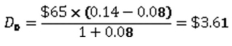   -Southern Utilities just issued some new preferred stock.The issue will pay a $19 annual dividend in perpetuity beginning 9 years from now.What is one share of this stock worth today if the market requires a 7 percent return on this investment? A)  $157.97 B)  $164.16 C)  $189.08 D)  $241.41 E)  $271.43
