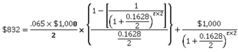     -Global Communications has a 7 percent,semiannual coupon bond outstanding with a current market price of $1,023.46.The bond has a par value of $1,000 and a yield to maturity of 6.72 percent.How many years is it until this bond matures? A)  12.26 years B)  12.53 years C)  18.49 years D)  24.37 years E)  25.05 years