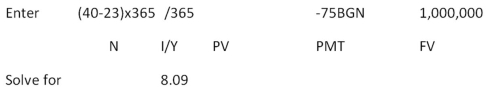     -You just settled an insurance claim.The settlement calls for increasing payments over a 10-year period.The first payment will be paid one year from now in the amount of $10,000.The following payments will increase by 4.5 percent annually.What is the value of this settlement to you today if you can earn 8 percent on your investments? A)  $76,408.28 B)  $80,192.76 C)  $82,023.05 D)  $84,141.14 E)  $85,008.16