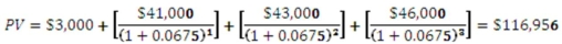   -You are considering a project which will provide annual cash inflows of $4,500,$5,700,and $8,000 at the end of each year for the next three years,respectively.What is the present value of these cash flows,given a 9 percent discount rate? A)  $14,877 B)  $15,103 C)  $15,429 D)  $16,388 E)  $16,847