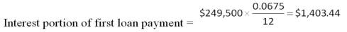   -On June 1,you borrowed $220,000 to buy a house.The mortgage rate is 8.25 percent.The loan is to be repaid in equal monthly payments over 15 years.The first payment is due on July 1.How much of the second payment applies to the principal balance? (Assume that each month is equal to 1/12 of a year. )  A)  $626.08 B)  $721.14 C)  $1,358.56 D)  $1,453.38 E)  $2,056.70
