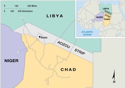   -As indicated on the maps in this chapter, the shape and size of the Aozou Strip make it an example of a A)  prorupted boundary. B)  physical boundary. C)  geometric boundary. D)  mathematical frontier. E)  perforated frontier.