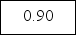 A company produces a product consisting of two components arranged as follows:        Both components must function for the product to function.To achieve an overall reliability of at least 0.95 without changing the reliability of the 1<sup>st</sup> component,the reliability of the 2<sup>nd</sup> component would need to be A) at least 0.925 B) at least 0.95 C) at least 0.97 D) at least 0.98