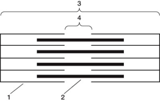 Refer to the diagram below of a sarcomere. Which of the following statements is false?   A)  Structure 1 consists of two chains made of monomers. B)  Structure 1 shortens in length as contraction occurs. C)  Structure 2 has a head that hydrolyzes ATP. D)  Structure 3 shortens in length as contraction occurs. E)  Structure 4 shortens in length as contraction occurs.