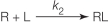 <strong>Refer to the figure below. Which equation describes the rate of binding of a ligand to its receptor? In all equations shown, R represents a receptor with no ligand bound, L represents a free ligand in solution, and RL represents a receptor bound to a ligand.</strong> A) B) C) D) E)