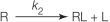<strong>Refer to the figure below. Which equation describes the rate of binding of a ligand to its receptor? In all equations shown, R represents a receptor with no ligand bound, L represents a free ligand in solution, and RL represents a receptor bound to a ligand.</strong> A) B) C) D) E)
