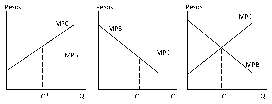Figure 13.1 Private Choices Regarding How Much of an Activity to Undertake (a)  (b)  (c)     -How can we explain the increasing MPC curve in figure 13.1 a?. A)  Increasing marginal returns to labor B)  Increasing marginal returns to production C)  Diminishing marginal returns to production D)  Diminishing marginal returns to consumption