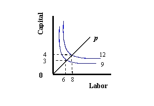 Exhibit 8-1 (a)      (b)      (c)     -Refer to Exhibit 8-1. Which graph depicts increasing returns to scale? A)  (a)  B)  (b)  C)  (c) 