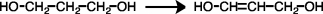 For the reaction,   which designation should be placed over the arrow? A)    B)    C)    D)   