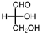 The following structure is shown in what form?   A) a D form B) an L form C) neither D nor L D) both D and L