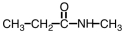 The IUPAC name for the compound shown is _______ .   A) N-methylpropionamide B) N-methylpropanamide C) 1-methylpropanamide D) 2-butanamide