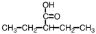 What is the correct IUPAC name for the following compound?   A) 3-ethylbutanoic acid B) 2-ethylbutanoic acid C) 2-pentanoic acid D) 2-ethylpentanoic acid