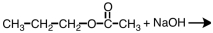 Which of the following materials is a product from the given reaction?   A)    B)    C)    D)   