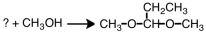 What starting material is necessary to complete the reaction below?   A)    B)    C)    D)   