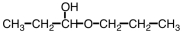 Which of the following compounds upon hydrolysis would yield CH<sub>3</sub>CH<sub>2</sub>OH and CH<sub>3</sub>CH<sub>2</sub>CHO? A)    B)    C)    D)   