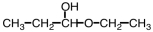 Which of the following compounds upon hydrolysis would yield CH<sub>3</sub>CH<sub>2</sub>OH and CH<sub>3</sub>CH<sub>2</sub>CHO? A)    B)    C)    D)   