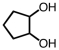 What is the correct IUPAC name for compound shown?   A) 1,2-cyclopentadiol B) 1,5-cyclopentanediol C) 1,2-cyclopentanediol D) 1,5-cyclopentadiol