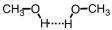 Which of the following best represents hydrogen bonding in methanol? A)    B)    C)    D)   