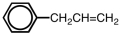 What is the correct name for   ? A) 3-phenyl-1-propene B) 1-phenyl-1-propene C) 1-phenyl-2-propene D) 3-phenyl-2-propene