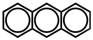 Anthracene has the structure given below and is an example of a polycyclic aromatic compound.  