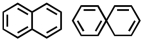 Consider the diagram below.Both materials would be considered polycyclic aromatic compounds.  