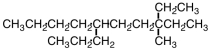 Give the IUPAC name for the following chemical.   A) 3,6-diethyl-3-methylnonane B) 2,2,5,6-tetraethylhexane C) 2,2,5-triethyloctane D) 3-ethyl-3-methyl-6-propyldecane