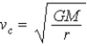 <strong>The circular velocity of a satellite orbiting Earth is given by . In this equation,</strong> A)M represents the mass of the satellite, and r is its radius. B)M represents the mass of Earth, and r the radius of Earth. C)M represents the mass of the satellite, and r the distance from Earth to the satellite. D)M represents the mass of Earth, and r the distance from Earth to the satellite. E)M represents the mass of the satellite, and r the distance from Earth's surface to the satellite.