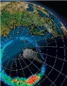   -The above image of an aurora on Earth is centered near Earth's rotational axis. 