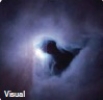 The visual wavelength image shown above is an object that is found in and near star-forming regions.  