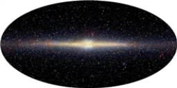 The figure shows an image of a galaxy at dust-penetrating wavelengths. It can be classified as which one of the following galactic types   A) spiral B) irregular C) elliptical D) red giant