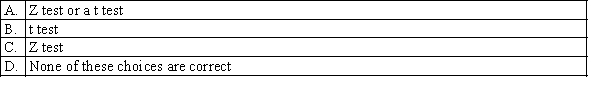 Which of the following test statistics may be used to test a value of the population proportion?  <div style=padding-top: 35px> 