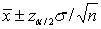 In the formula , the refers to: