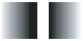  Which of the patterns shown below would appear on a screen when monochromatic light first passes through a narrow slit for which a =  \lambda  and then strikes the screen? Note that the darkest area in each illustration represents the brightest area on the screen. A)    B)    C)    D)    E)    