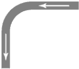 The diagram shown represents a portion of a wire in a circuit.A current is flowing in the wire in the direction shown.Under the convention that it is positive charge that flows the electric field points in the direction of the current.How can the electric field change direction where the wire bends?   A) There is an excess of negative charge in the center of the wire. B) There is an excess of positive charge at the bottom end of the wire. C) There is an excess of negative charge at the right end of the upper portion of the wire. D) There is an accumulation of positive charge on the surface,particularly at the bend,such that the sum of electric fields gives the new electric field. E) There is an accumulation of electrical potential as the current traverses the wire: The higher potential in the lower half is the source of the field.