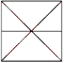 Which of the following represents the equipotential lines of a dipole? A)    B)    C)    D)    E)   