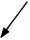  Exhibit 4-2 Newton approximated motion in a circle as a series of linear motions,as in the polygon below.   Assume that the particle moves at constant speed v<sub>A</sub> from A to B,and at constant speed v<sub>B</sub> from B to C. Use this exhibit to answer the following question . -Refer to Exhibit 4-2.The direction of the change in velocity,  \Delta \vec { v }  ,at point B,is shown by the arrow in A)   \overleftarrow{}  B)    C)    D)  ↖ E)  ↗ 