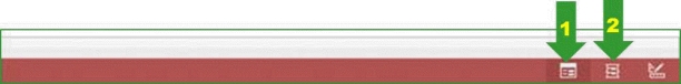   -In the accompanying figure, the arrow number 2 indicates the form is displayed in the ____ view. A)  Form B)  Layout C)  Wizard D)  Design