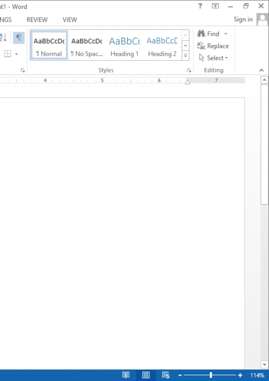   -You can click the Ribbon Display Options button in the accompanying figure to display a menu with options for how the ribbon looks.