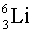 When a neutron hits a   nucleus, one of the two products is an alpha particle. The other product is A)    B)    C)    D)    E)  none of these.