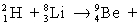 Complete the equation:   <sub> </sub> ______________