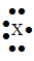 The Lewis symbol would be characteristic of which group   ? A)  6A B)  1A C)  3A D)  7A
